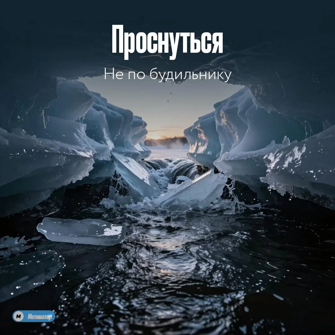 Можно встать в пять, но так и не проснуться.