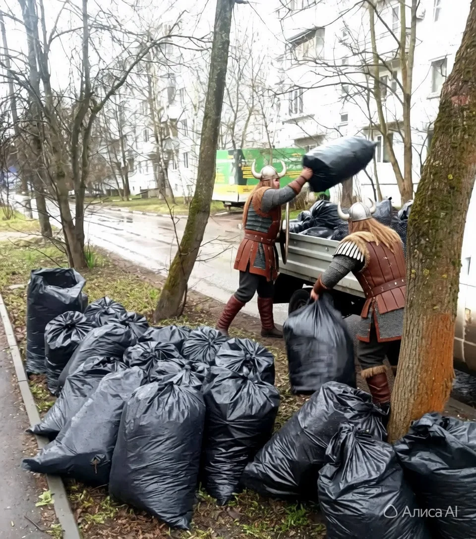Всю неделю воины МБУ «КХБ» бились за славу нашего города, как Фрейр за урожай!  - Сметили они с до