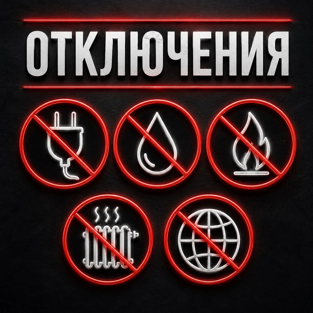 ОТКЛЮЧЕНИЯ СЕГОДНЯ!