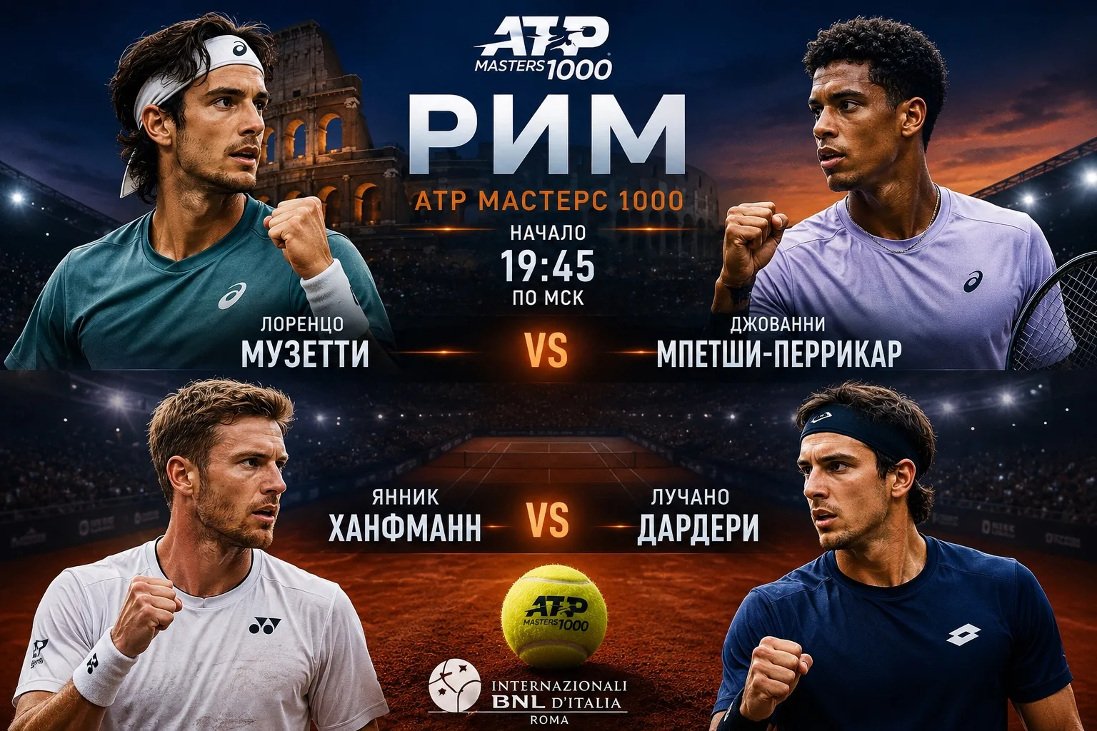 🎾🔥 БЕСПЛАТНЫЙ ДВОЙНИК НА ATP МАДРИД | КФ 2.56🔥🎾  Хочешь забрать уверенный плюс сегодня? 👇 💥 Двойник 