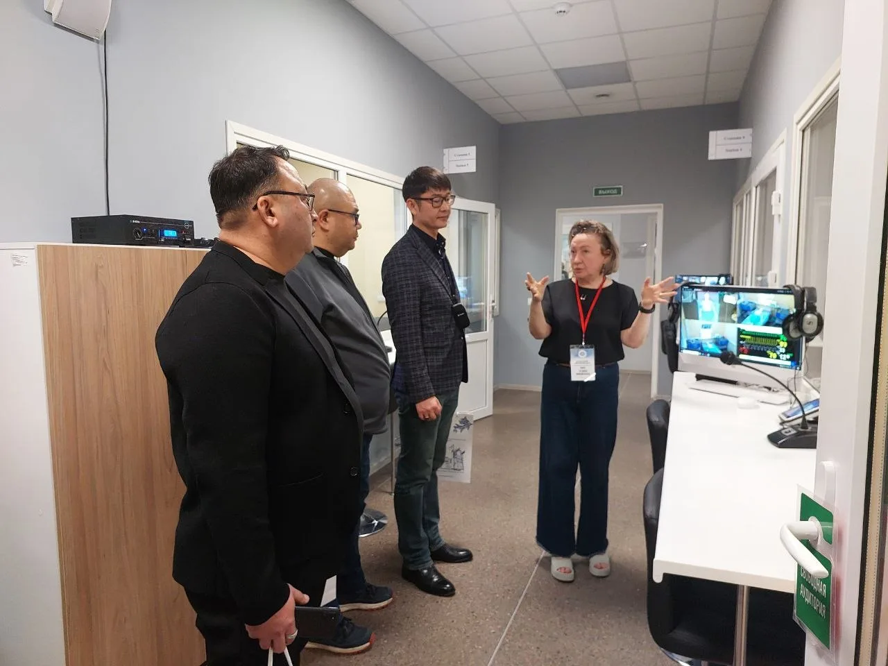 🇰🇿 Центр Алмазова посетила с визитом делегация из Республики Казахстан   🤝 Целью визита стало разв