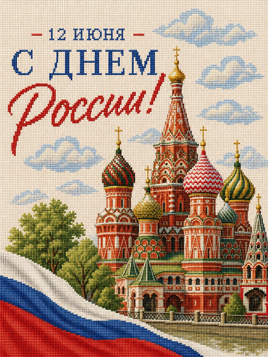 С праздником, дорогие друзья! С Днем России! 🇷🇺

Наша страна — это удивительный узор, сотканый из 
