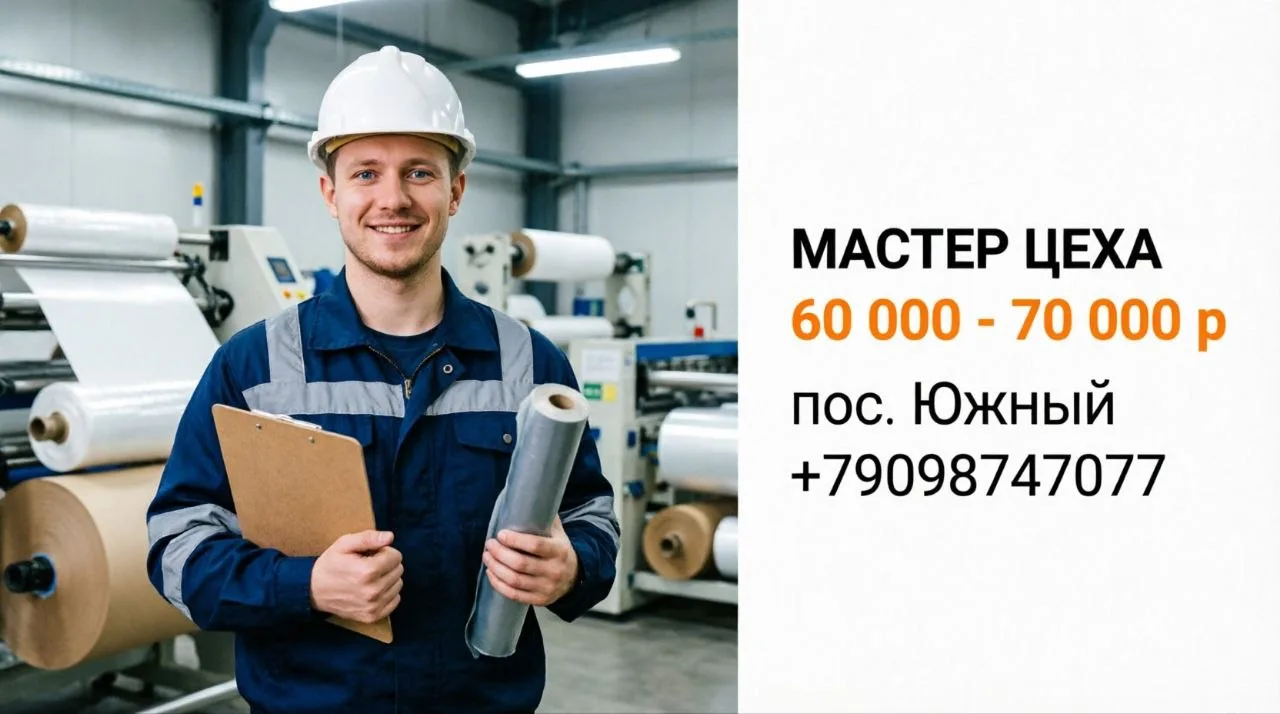 МАСТЕР ЦЕХА | 60 000 - 70 000 р