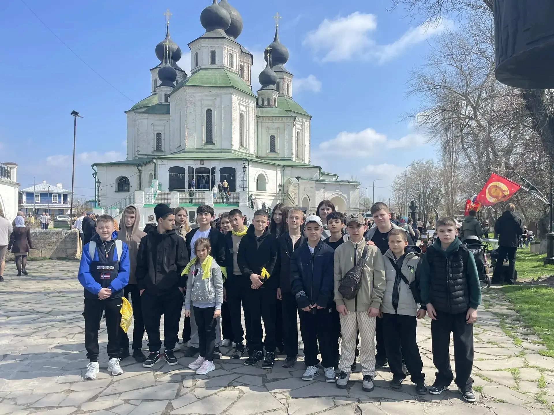 Путешествие 7‑го класса в Старочеркасскую: экскурсия и Вербное воскресенье в одном дне.
