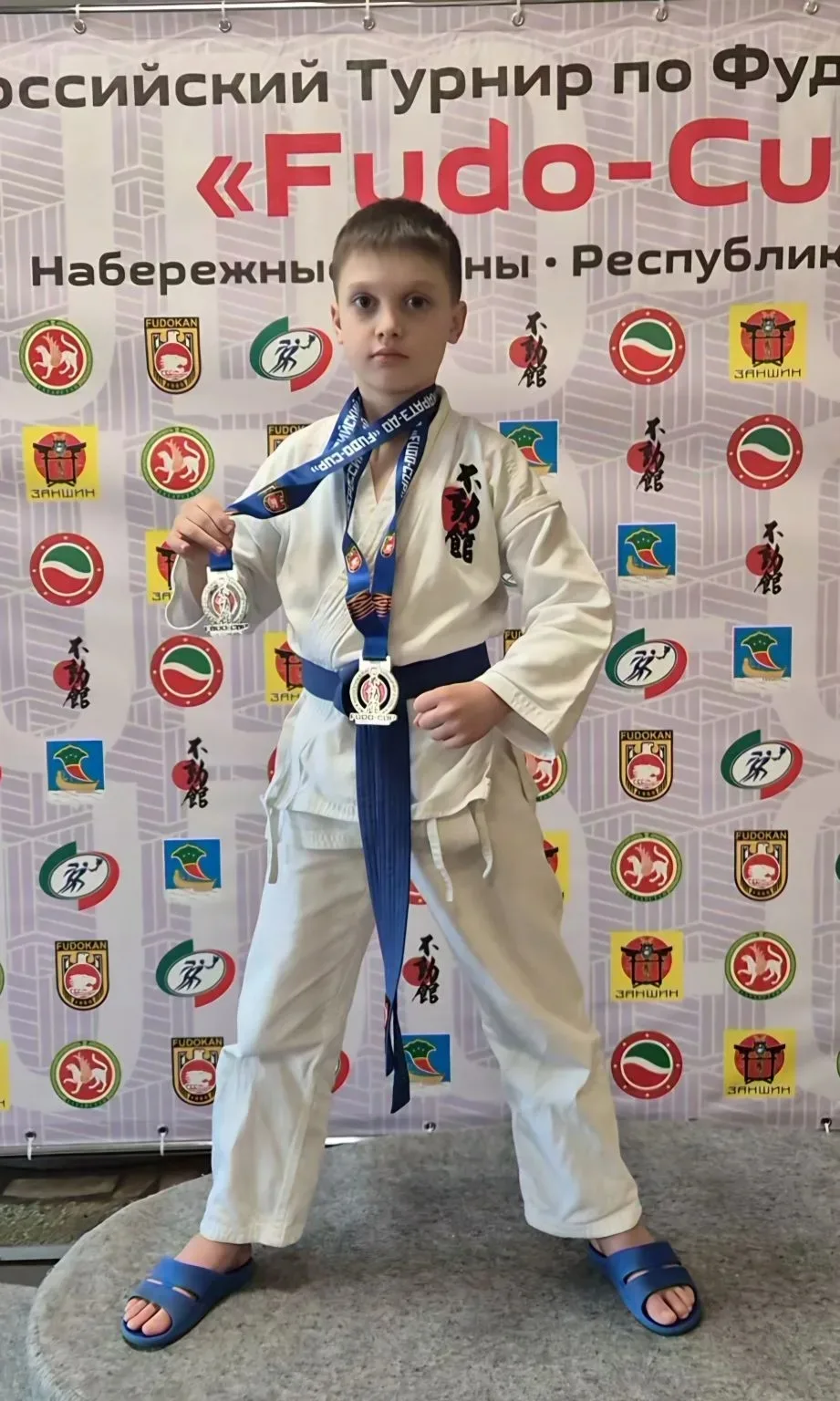 Соболев Андрей ученик 2Б класса занял  🥇🥇🏆🥉 на Всероссийском турнире FUDO-CUP по фудокан каратэ кото