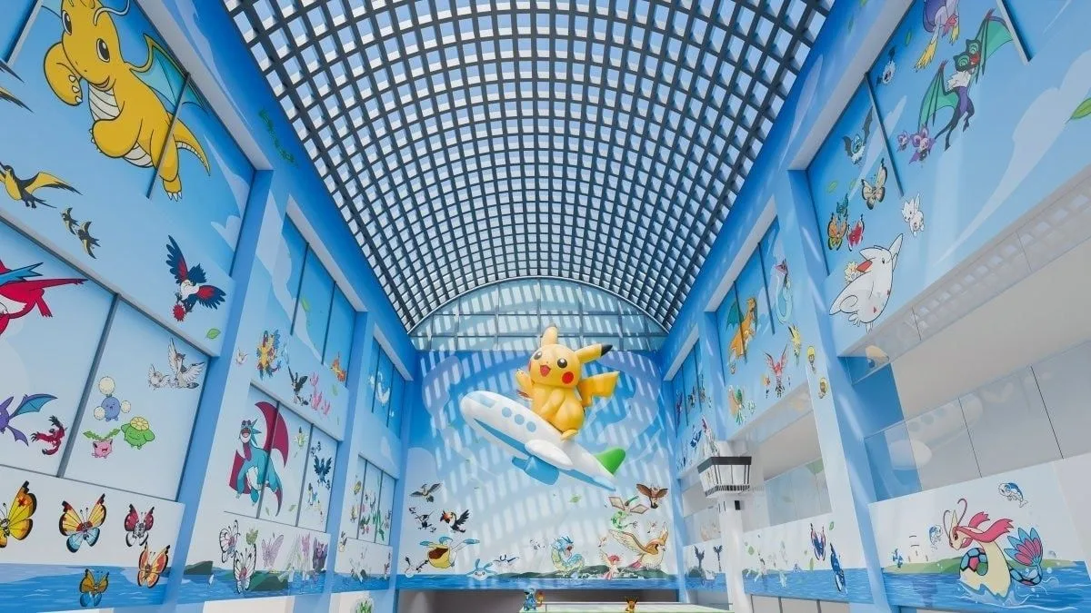 В Японии откроют первый в мире аэропорт в стиле Pokémon 😊👍