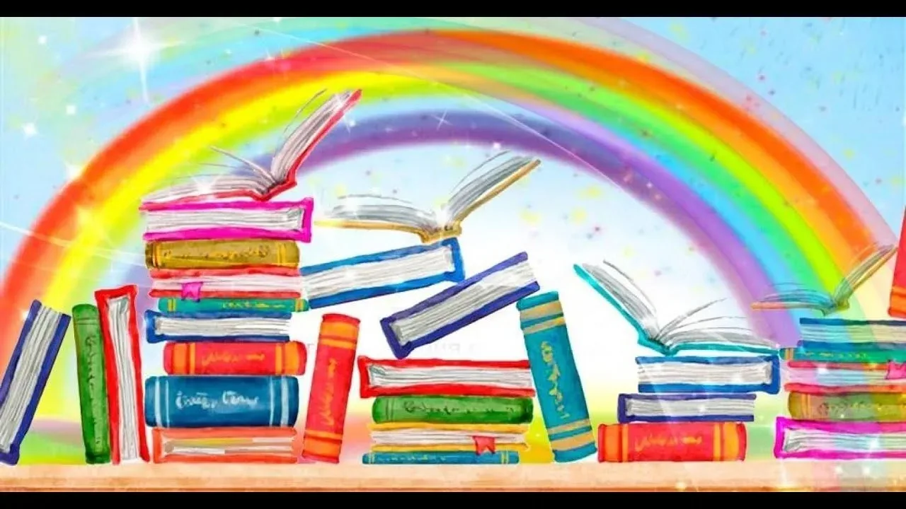 🌈 КНИЖНАЯ РАДУГА📚   📕 Дорогие читатели!  Школьная библиотека объявляет неделю книгодарения «Книжная 