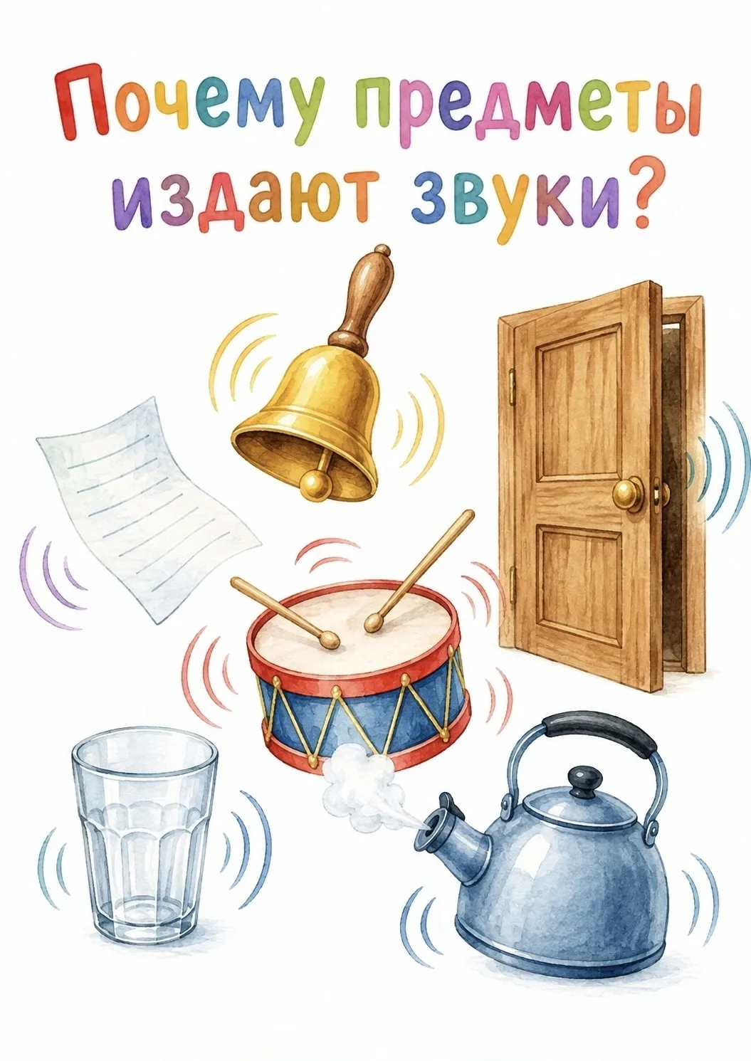 ПОЧЕМУ ПРЕДМЕТЫ ИЗДАЮТ ЗВУКИ?