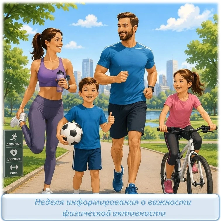 👩‍💻Низкая физическая активность, наряду с курением, избыточной массой тела, повышенным содержанием