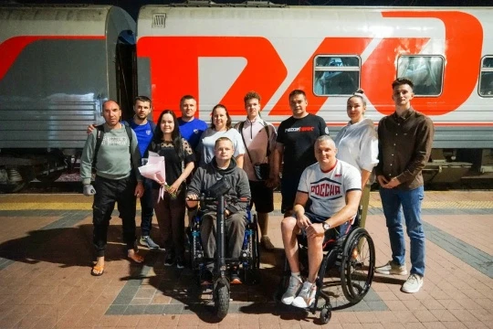 🎉Встретили нашу команду по пулевой стрельбе среди лиц с ПОДА. Она вернулись с Кубка Ро...