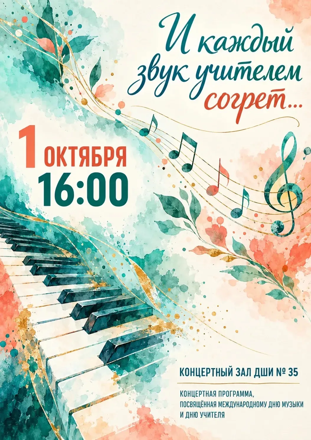 Приглашаем всех на наш концерт 🎉