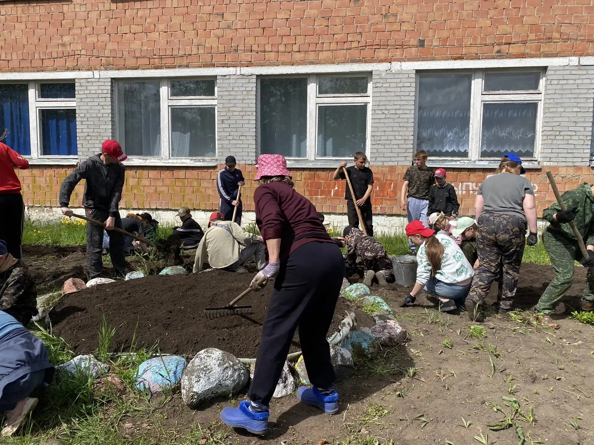 Трудовая адаптация. Облагораживание территории🌷