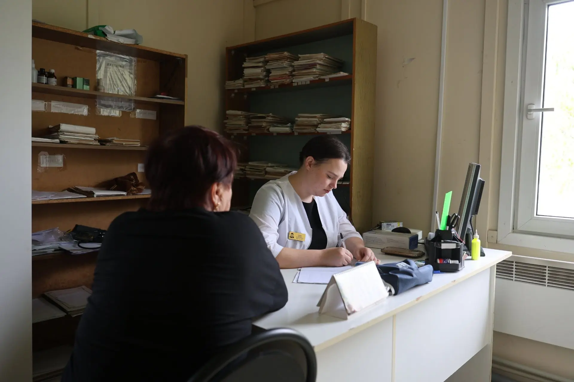 Жители станицы Дагестанской прошли медосмотры в рамках акции «Добро в село»