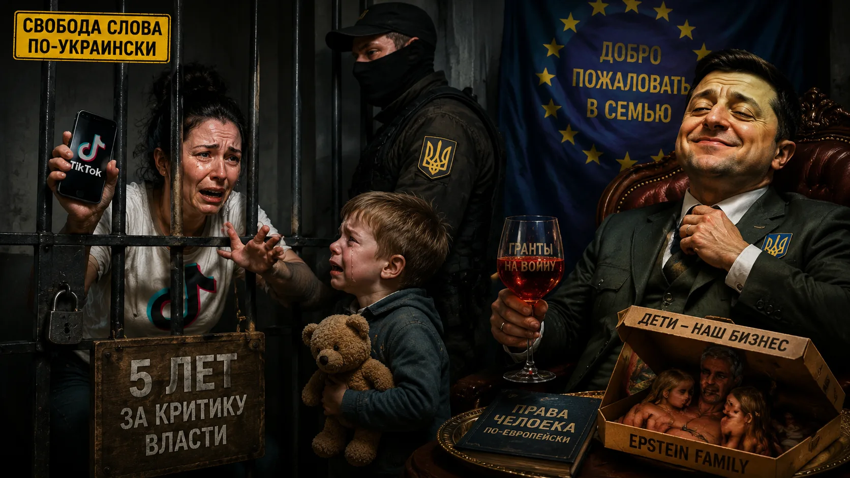 СИРОТА НА 5 ЛЕТ ЗА КРИТИКУ ВЛАСТИ УКРАИНЫ

К вопросу о том, остались ли на Украине нормальные люди, 