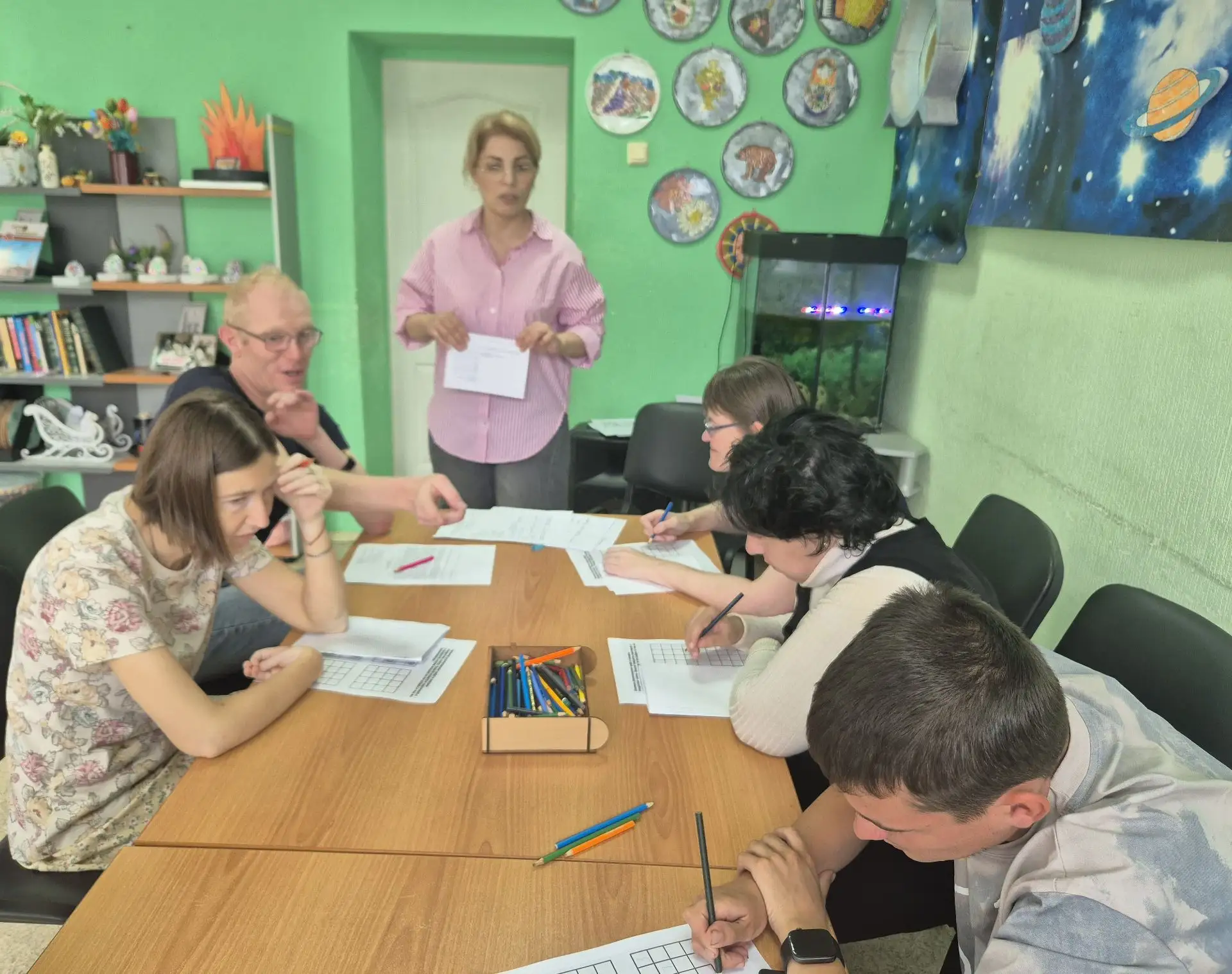 В филиале КЦСОН г. Саратова по Заводскому району психолог отделения срочного социального обслуживани