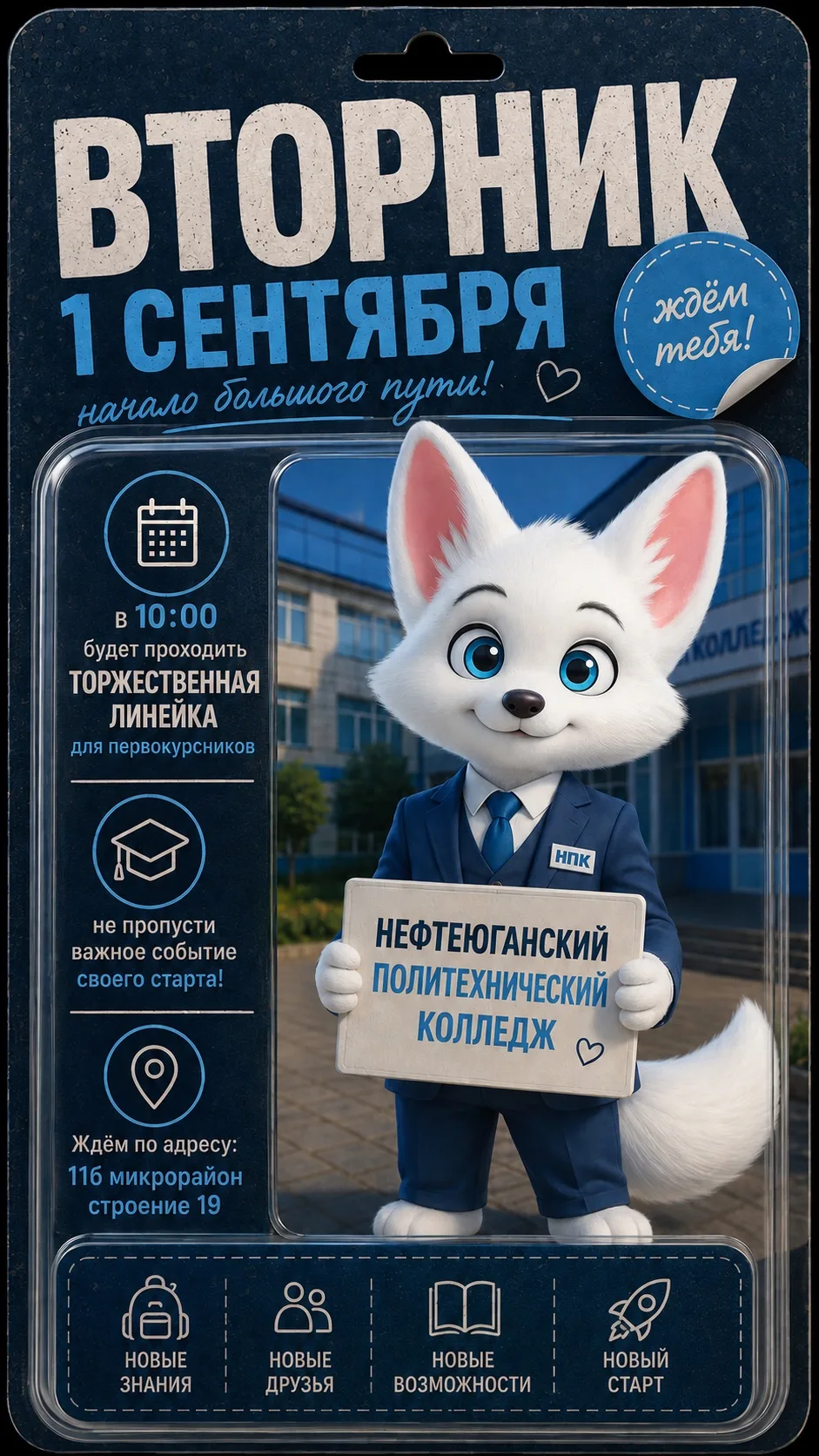 ДЕНЬ ЗНАНИЙ — ДОБРО ПОЖАЛОВАТЬ В КОЛЛЕДЖ!