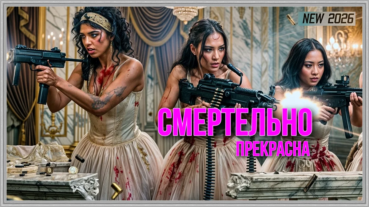 📺Смертельно прекрасна(2026)💃  Жанр: боевик, комедия, триллер   📖Балерины едут в Будапешт, но их авто