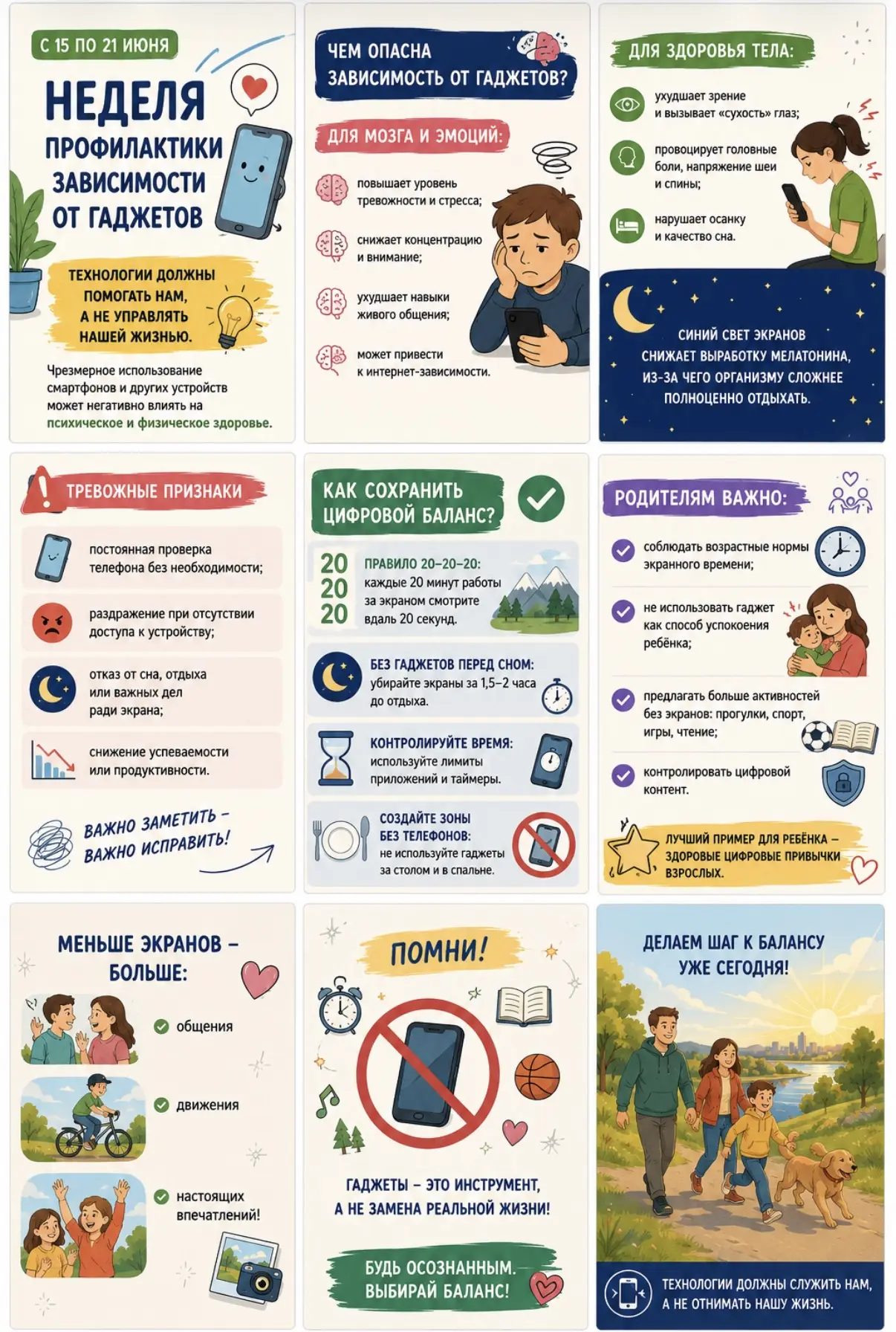📱 Неделя профилактики зависимости от гаджетов проходит с 15 по 21 июня

Чрезмерное использование см