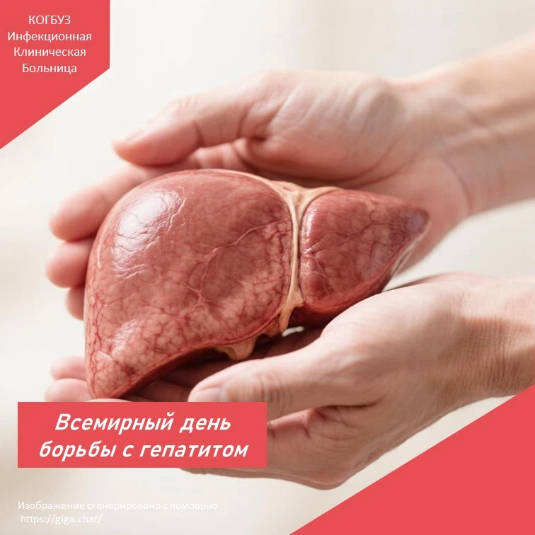 🧬 Всемирный день борьбы с гепатитом: кратко о главном

28 июля — Всемирный день борьбы с гепатитом.