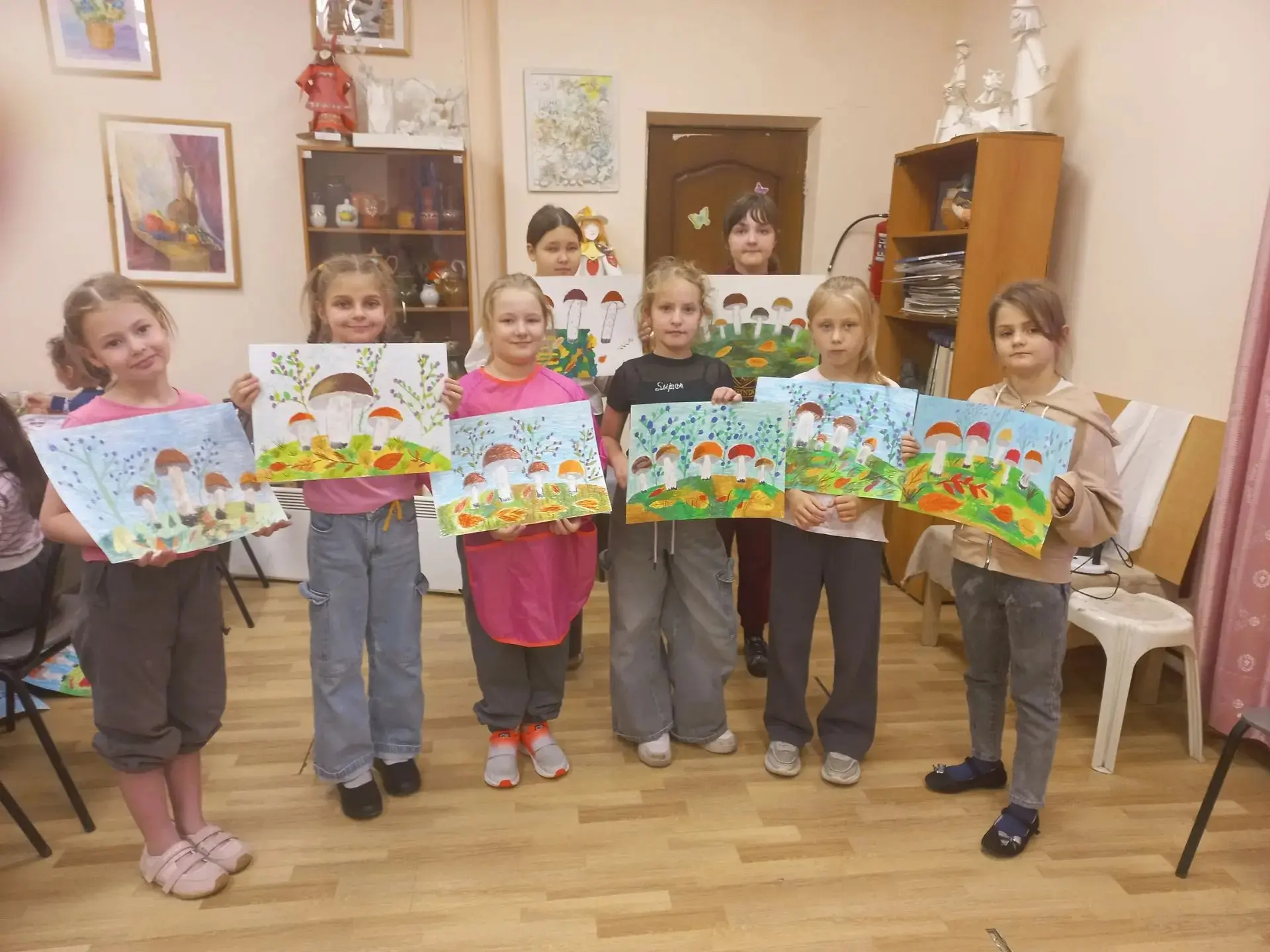 🖼️ Какое оно - наше  Подмосковье? Смотрим на наш край глазами ребят  художественной ст...