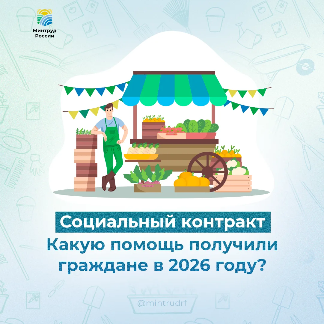 Социальный контракт помог более 356 тыс. россиян