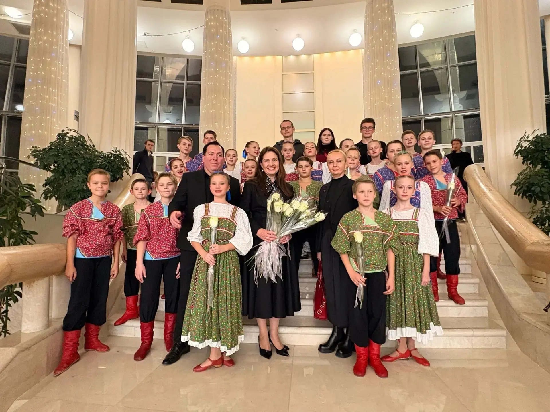 🎉 Ученики нашей Гимназии в составе образцового коллектива Театра танца «ВИП-поколение»...