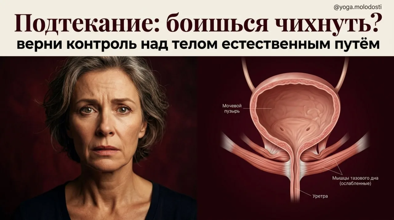 Боишься чихнуть, посмеяться от души, сделать резкое действие... чтобы с горечью не обна...