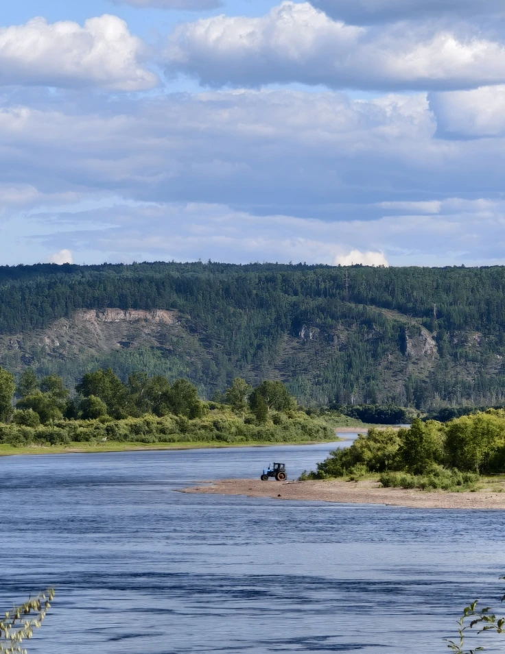 Киренск, шикарный пейзаж
