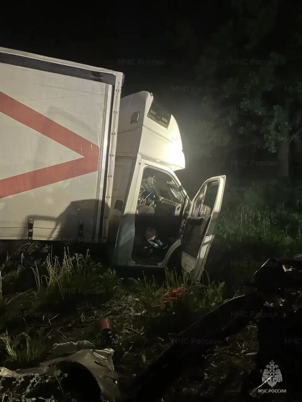 ⚡️Смертельное ДТП произошло ночью в Киржачском районе возле деревни Храпки.  По предварительным данн