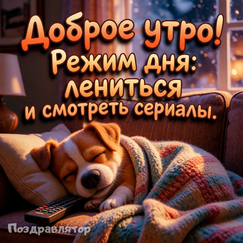 Официально объявляем режим выходного дня: лениться, отдыхать и смотреть сериалы. Кто с ...