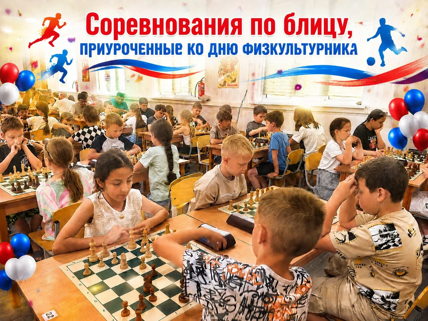 🔑 Поздравляем победителей соревнований по блицу!