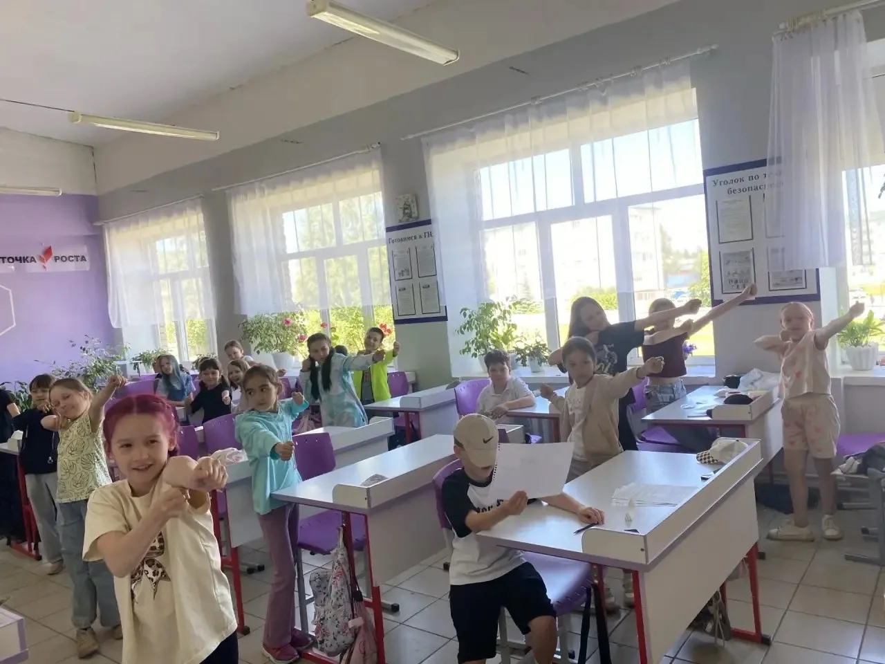 Сегодня в нашем пришкольном лагере прошло увлекательное занятие под названием «Язык, который объедин