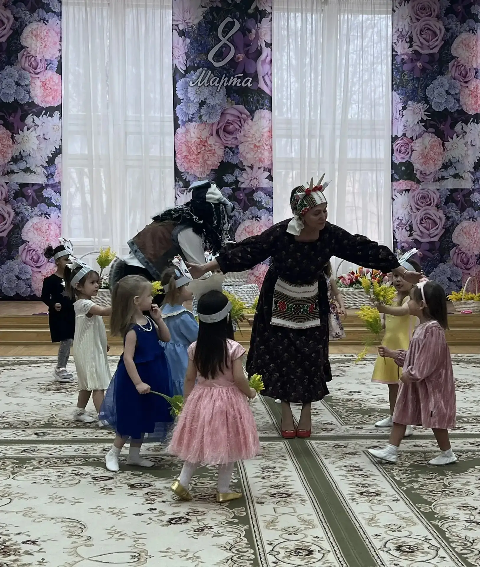 Весенний утренник в честь 8 Марта🌷  В нашем детском саду прошли утренники, посвященные Международном