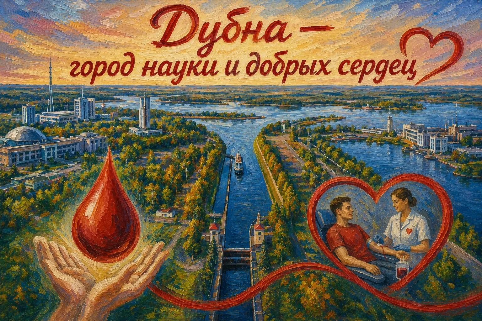 Дубна — город науки и добрых сердец

💙 24 июля — особая дата для этого подмосковного города, распол