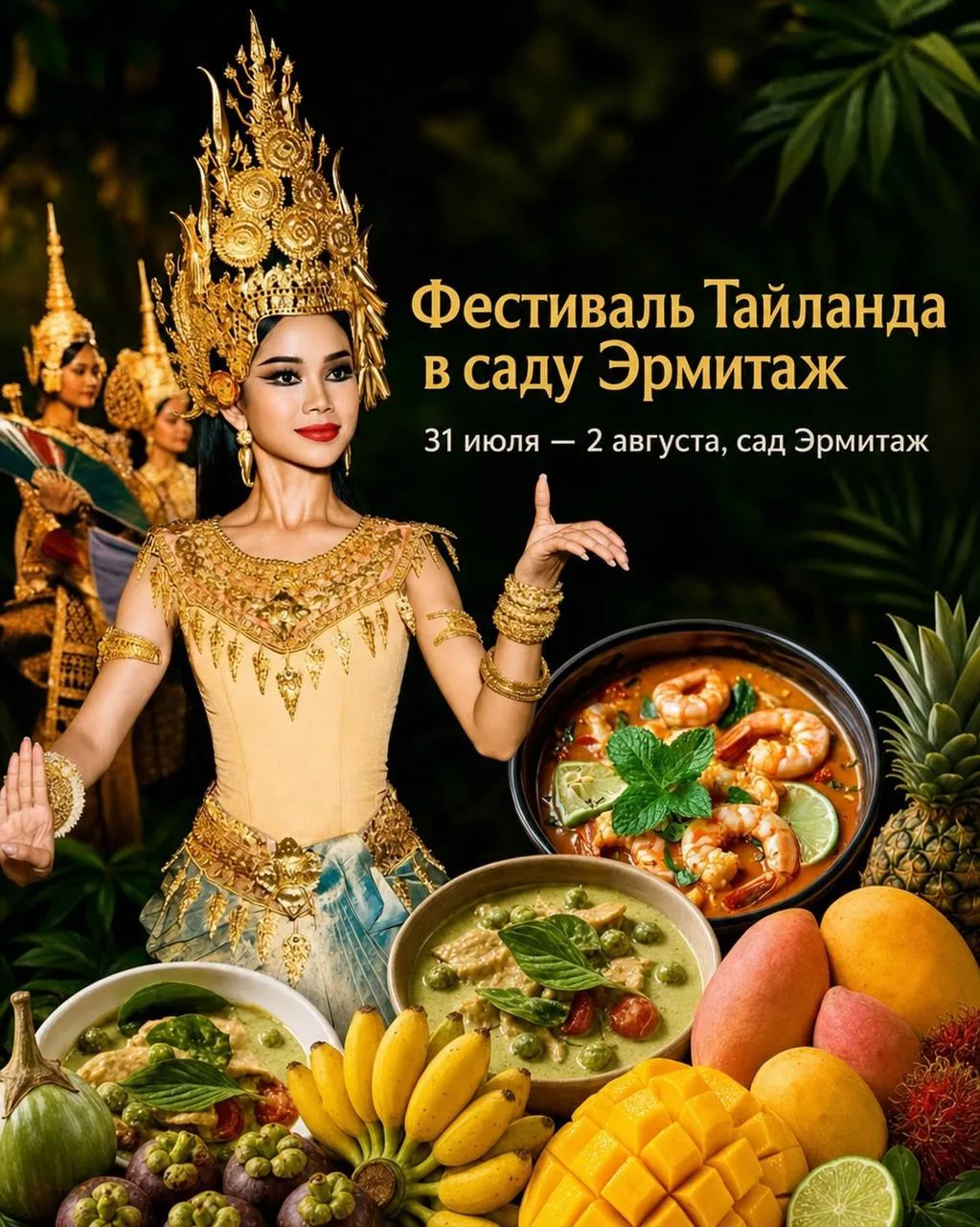 🥭💃Москва на несколько дней превратилась в Таиланд