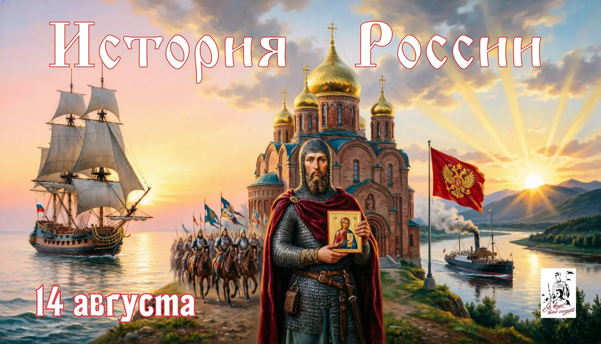 🌞 14 августа. День, когда русская душа являла себя в вере, в дерзновенных походах, в о...