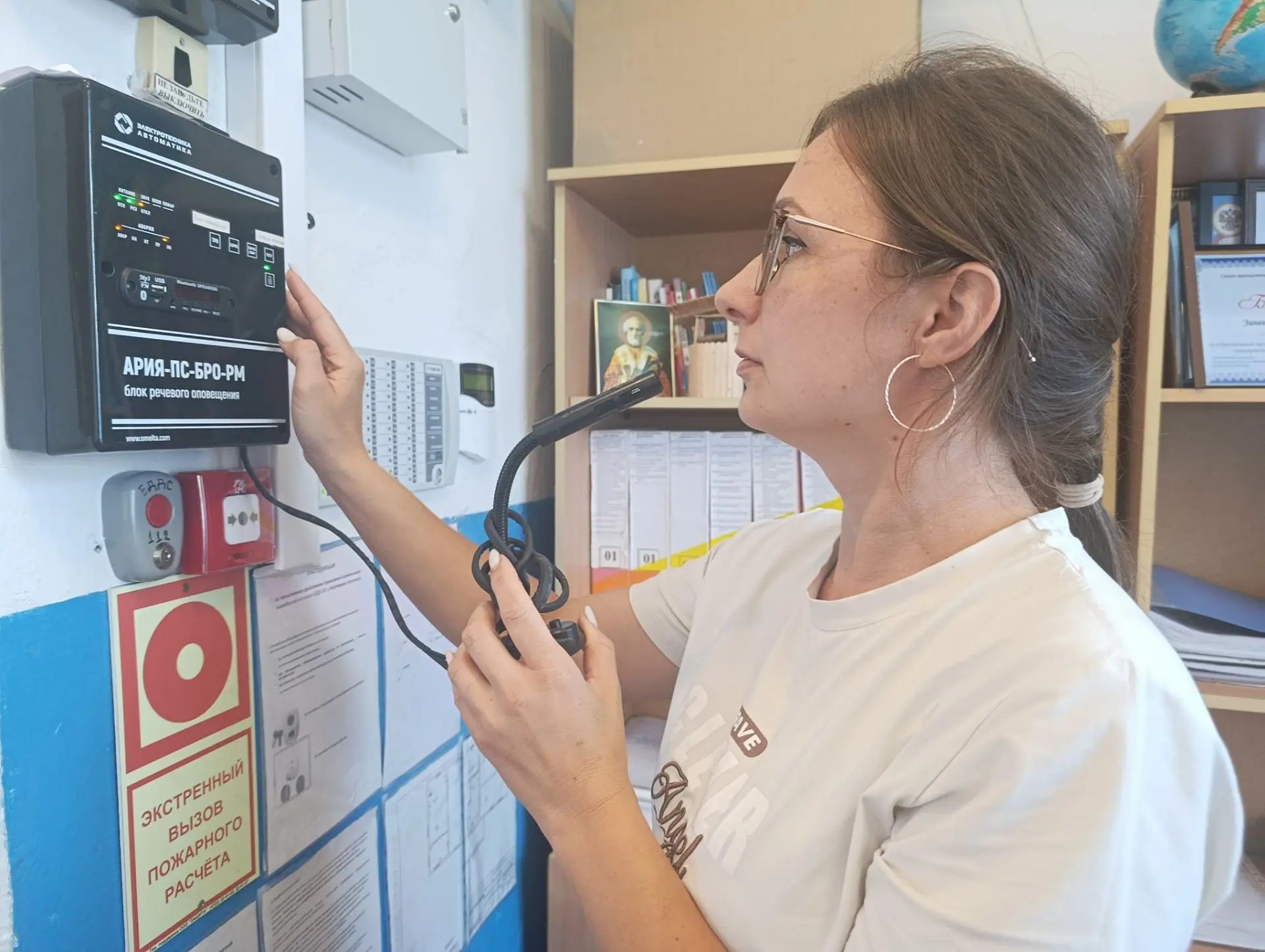 В детском саду прошли плановые антитеррористические учения