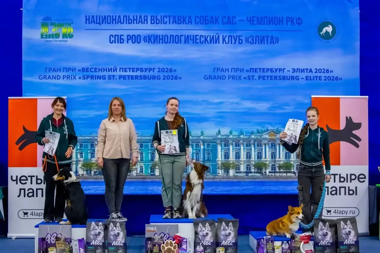 И снова наши победы🏆  🥇🥉 На прошлых выходных наша ученица 10 «П» класса Рулёва Юлиана с бордер-колли