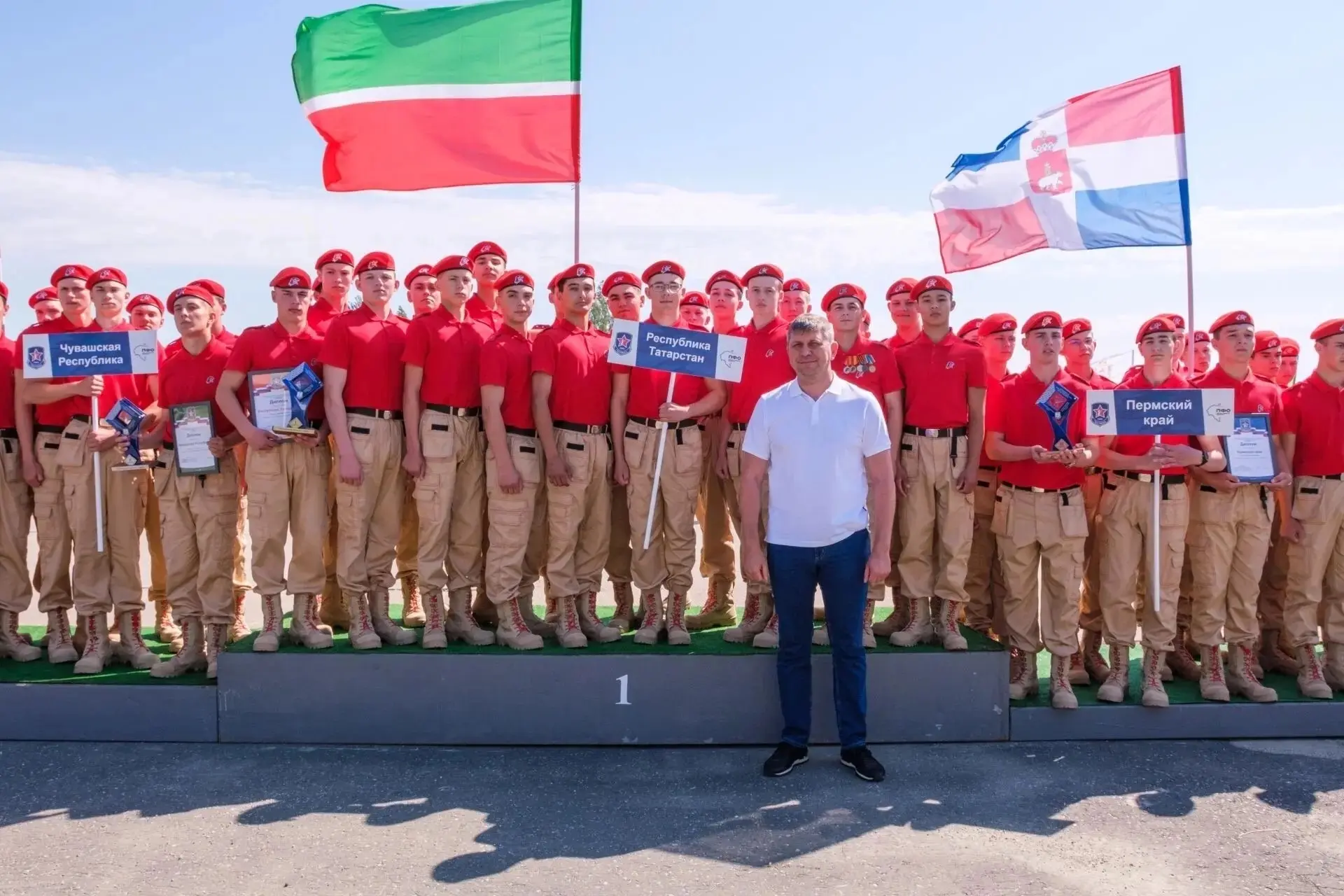 🏆 Поздравляем наших юнармейцев с победой!