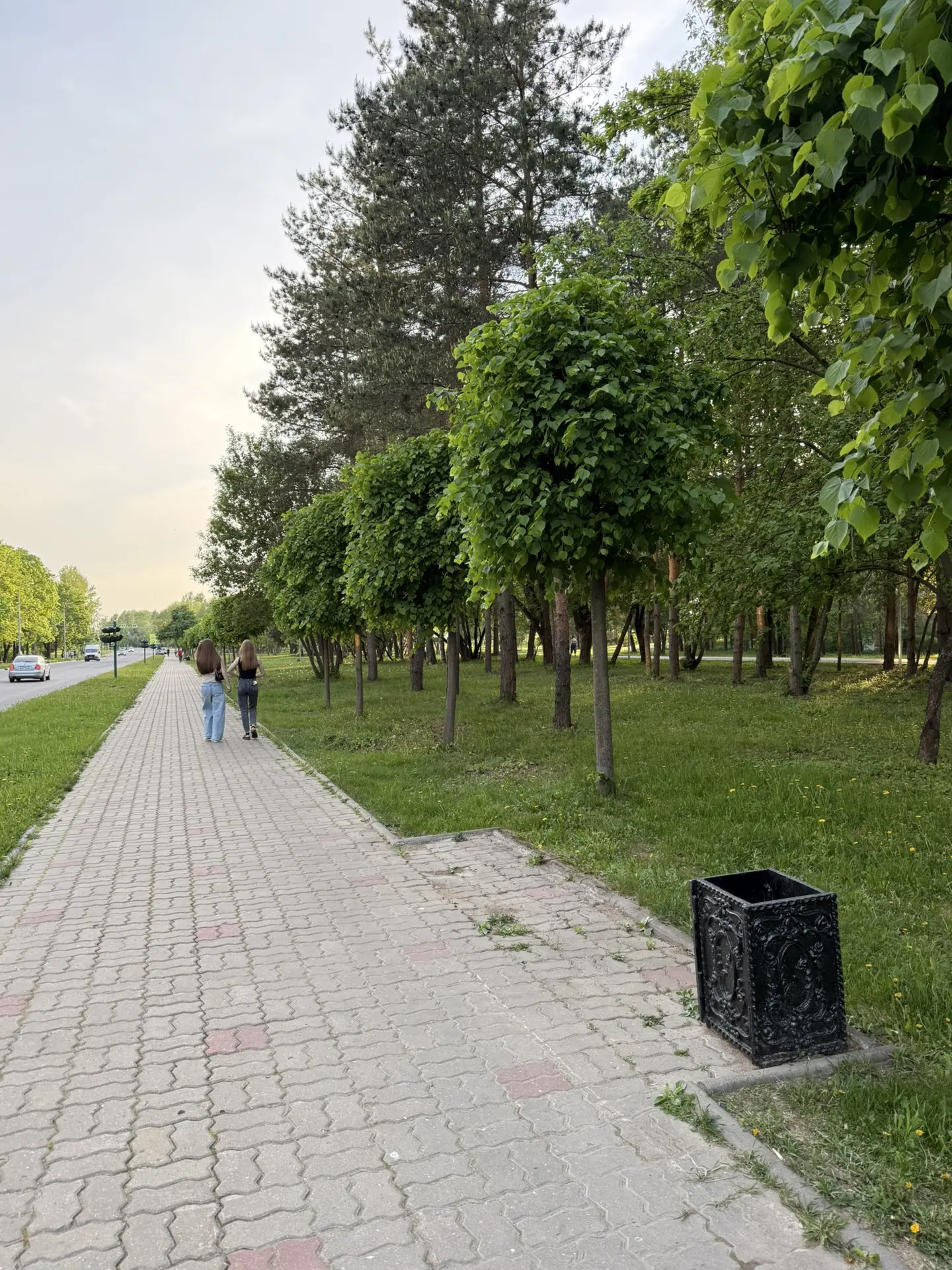 А куда же делась лавочка?
