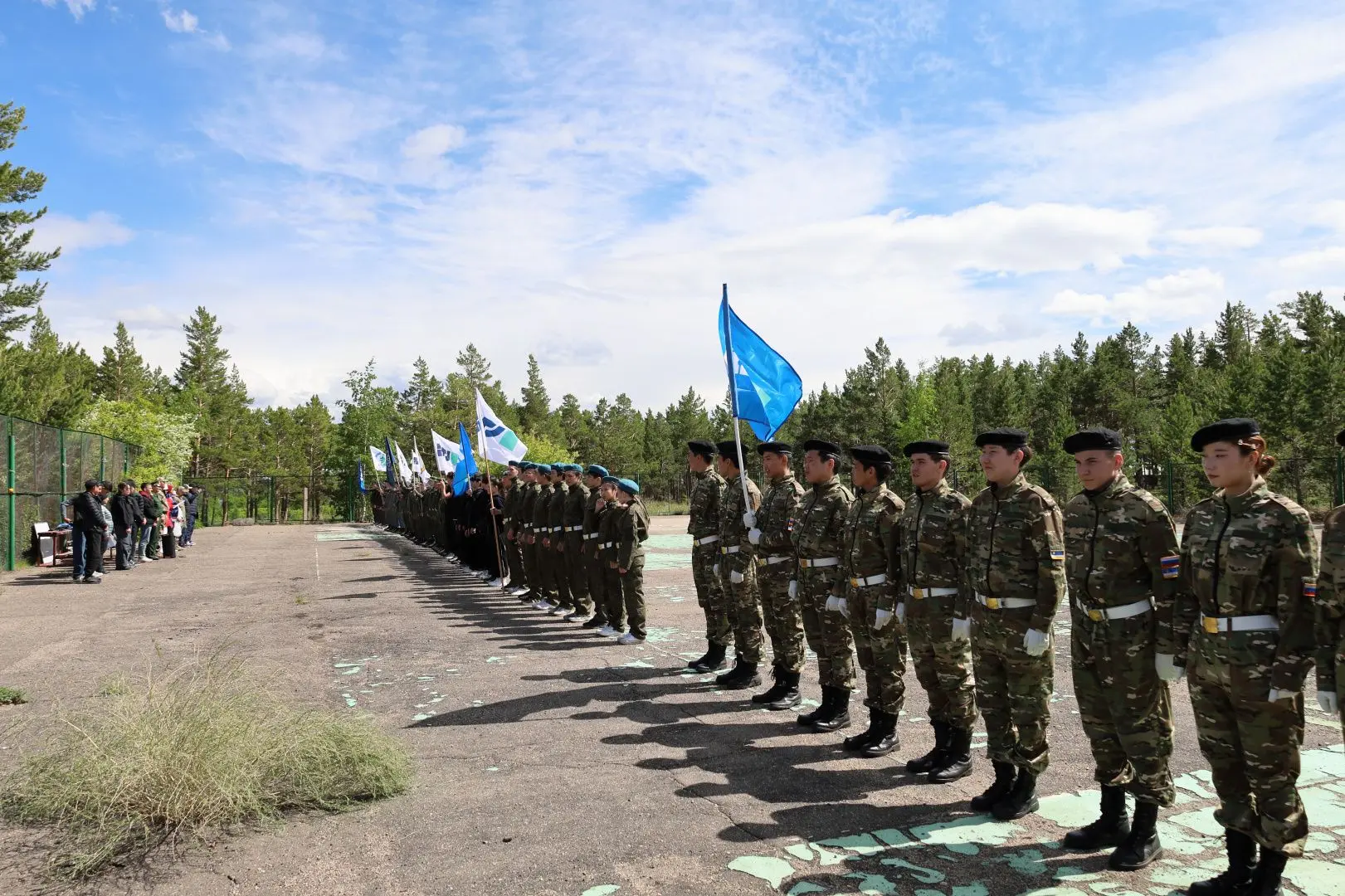 В СОЛ «Олимп» прошла ежегодная военно-патриотическая игра «Зарница-БГУ 2026», приуроченная к 81-й го