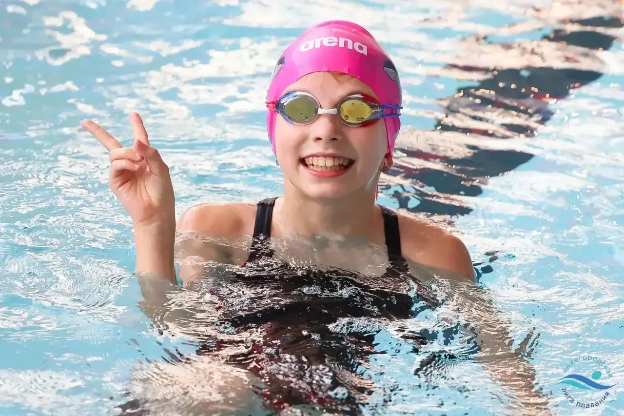 С 18 по 20 марта прошёл первый этап Нижегородской лиги плавания 🏊‍♀️ Ученица 3 класса Гусева Антонин