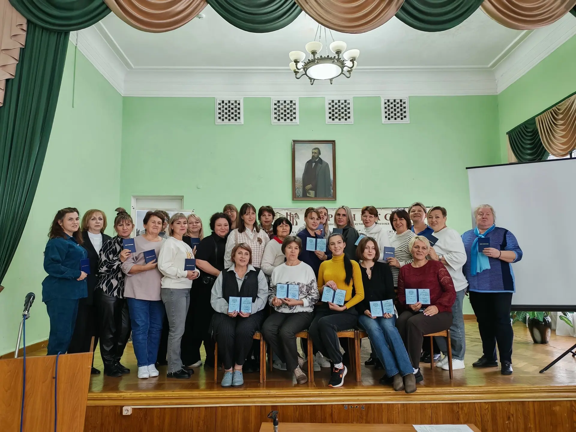 📚С 28 сентября по 2 октября 22 библиотекаря из районов Воронежской области прошли обуч...