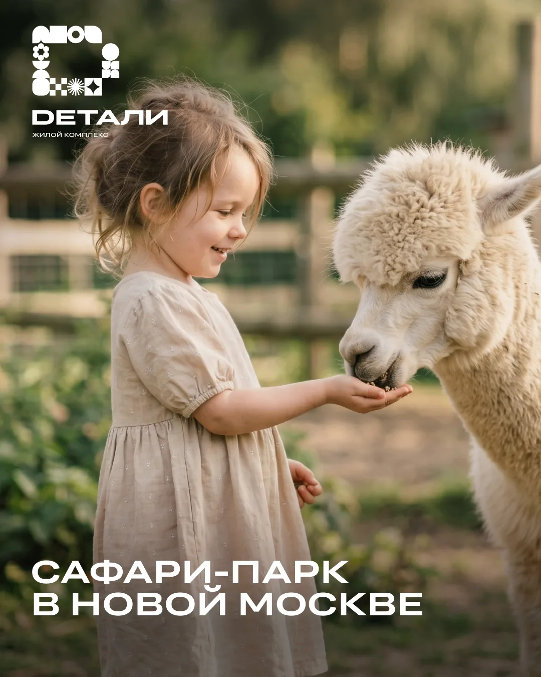 В Новой Москве открылся самый большой сафари-парк России: 56 гектаров, четыре тематичес...