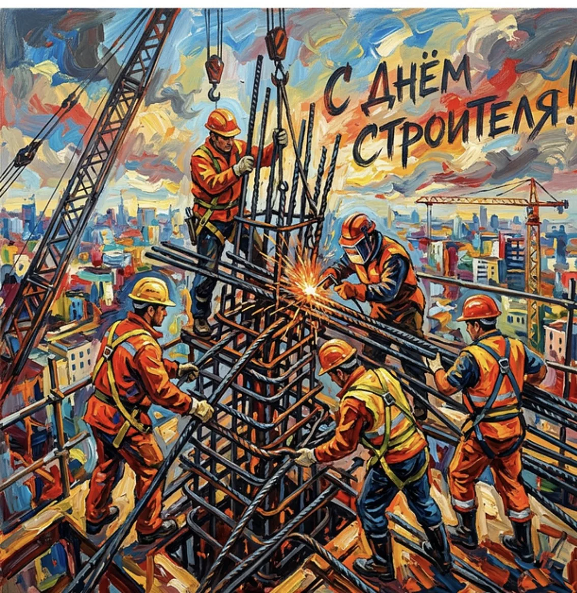 Поздравляем Всех Строителей нашей Дирекции!!!