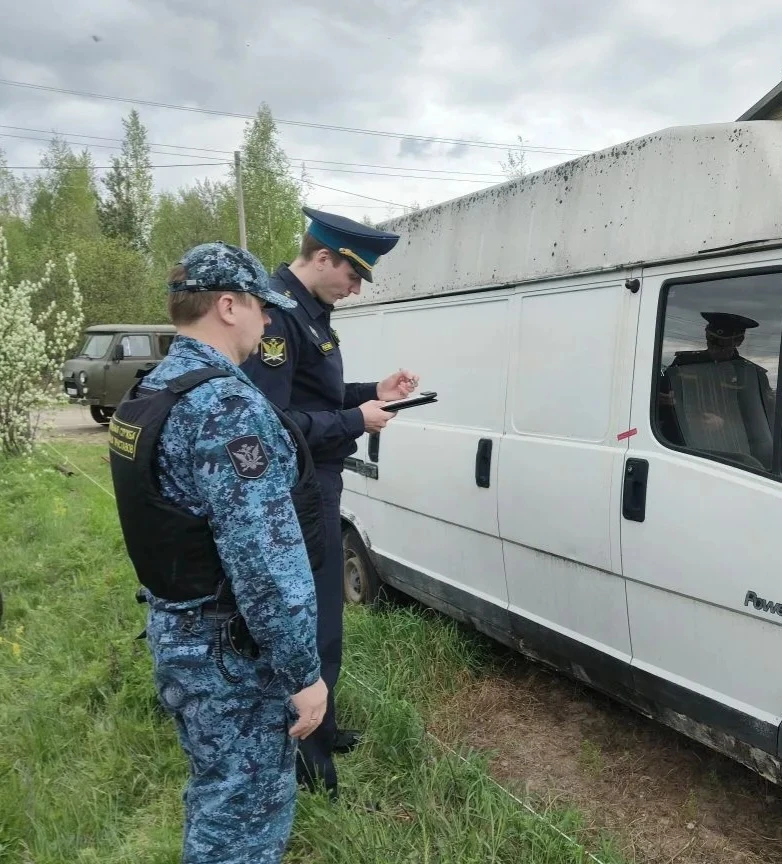 В ходе рейда три автомобиля арестовано, должники предупреждены о последствиях уклонения от уплаты ал