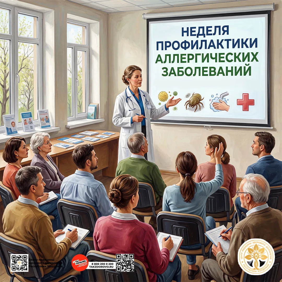 С 06.07-12.07.2026 Неделя профилактики аллергических заболеваний (в честь Всемирного дня борьбы с ал