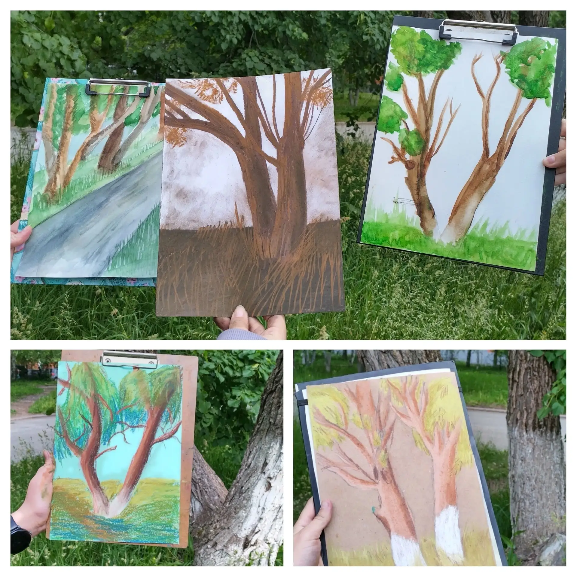 Красивый Ижевск в работах 6классов изоотделения 🎨