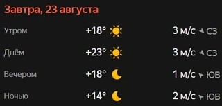 Прогноз погоды☀️