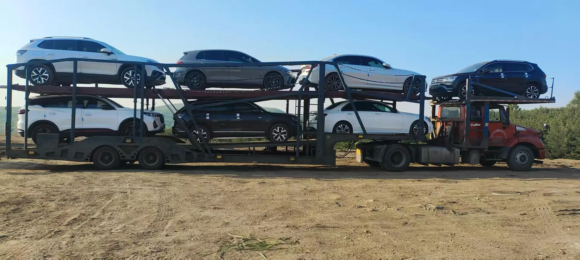 О Т П Р А В К А  К И Т А Й  🚚☑️Произвели погрузку партии Ваших автомобилей на автовоз в Китае для да